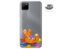 Funda Gel Transparente para Realme C11 diseño Leopardo Dibujos