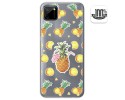 Funda Gel Transparente para Realme C11 diseño Piña Dibujos