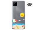 Funda Gel Transparente para Realme C11 diseño Playa Dibujos