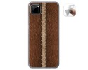 Funda Gel Tpu para Realme C11 diseño Cuero 01 Dibujos