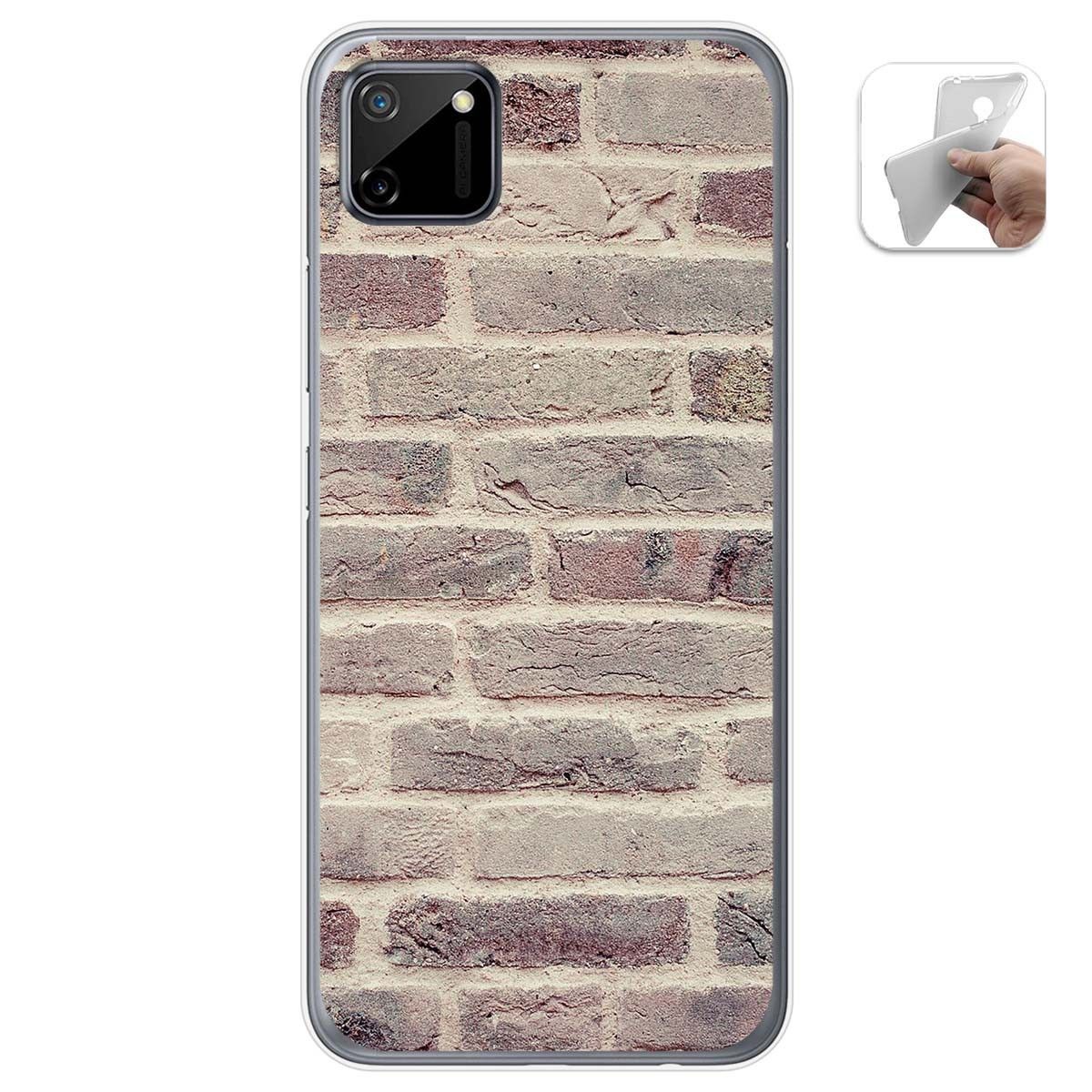 Funda Gel Tpu para Realme C11 diseño Ladrillo 01 Dibujos