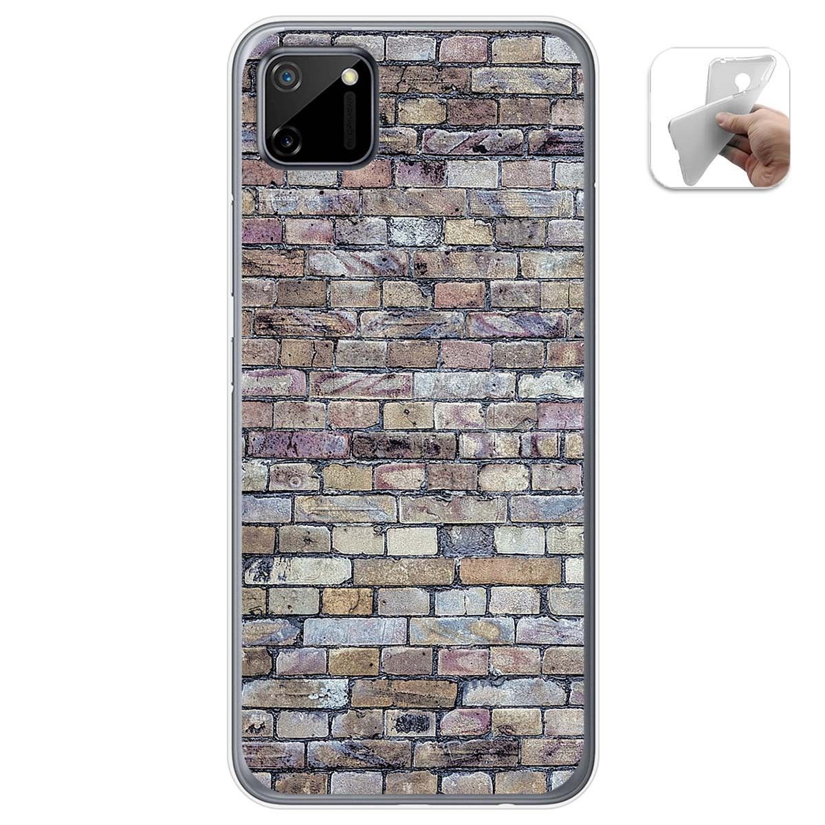 Funda Gel Tpu para Realme C11 diseño Ladrillo 02 Dibujos