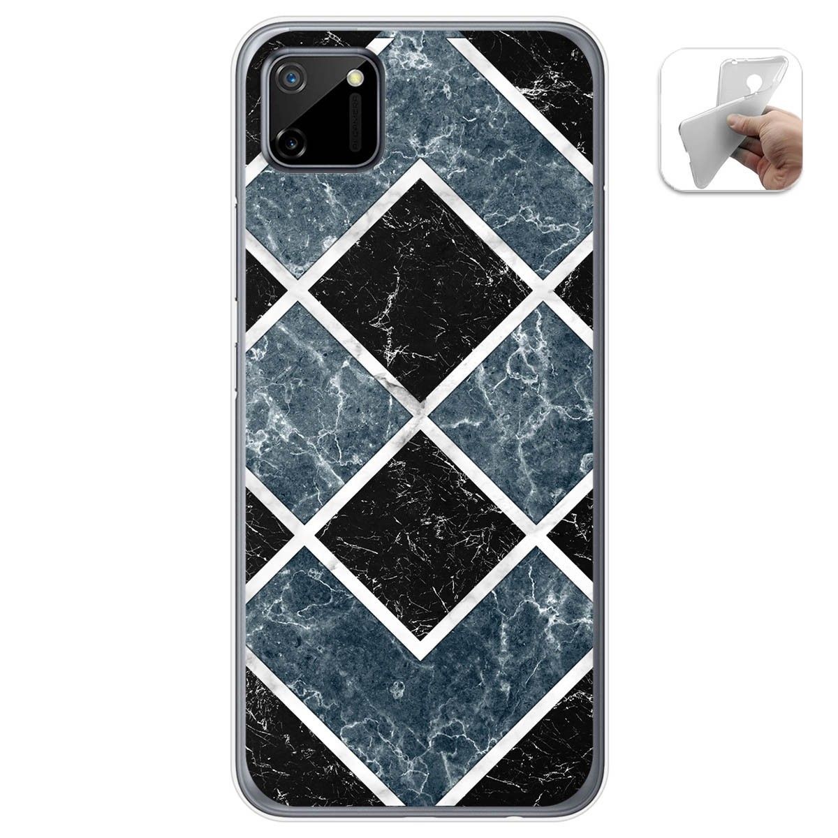 Funda Gel Tpu para Realme C11 diseño Mármol 06 Dibujos