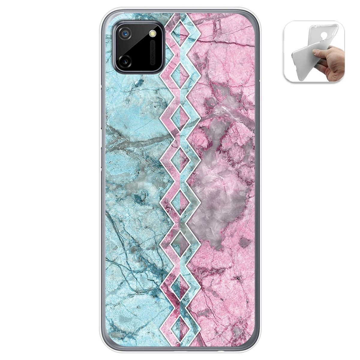 Funda Gel Tpu para Realme C11 diseño Mármol 08 Dibujos