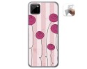 Funda Gel Tpu para Realme C11 diseño Flores Vintage Dibujos