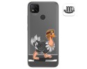 Funda Gel Transparente para Xiaomi Redmi 9C diseño Avestruz Dibujos
