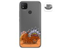 Funda Gel Transparente para Xiaomi Redmi 9C diseño Bufalo Dibujos