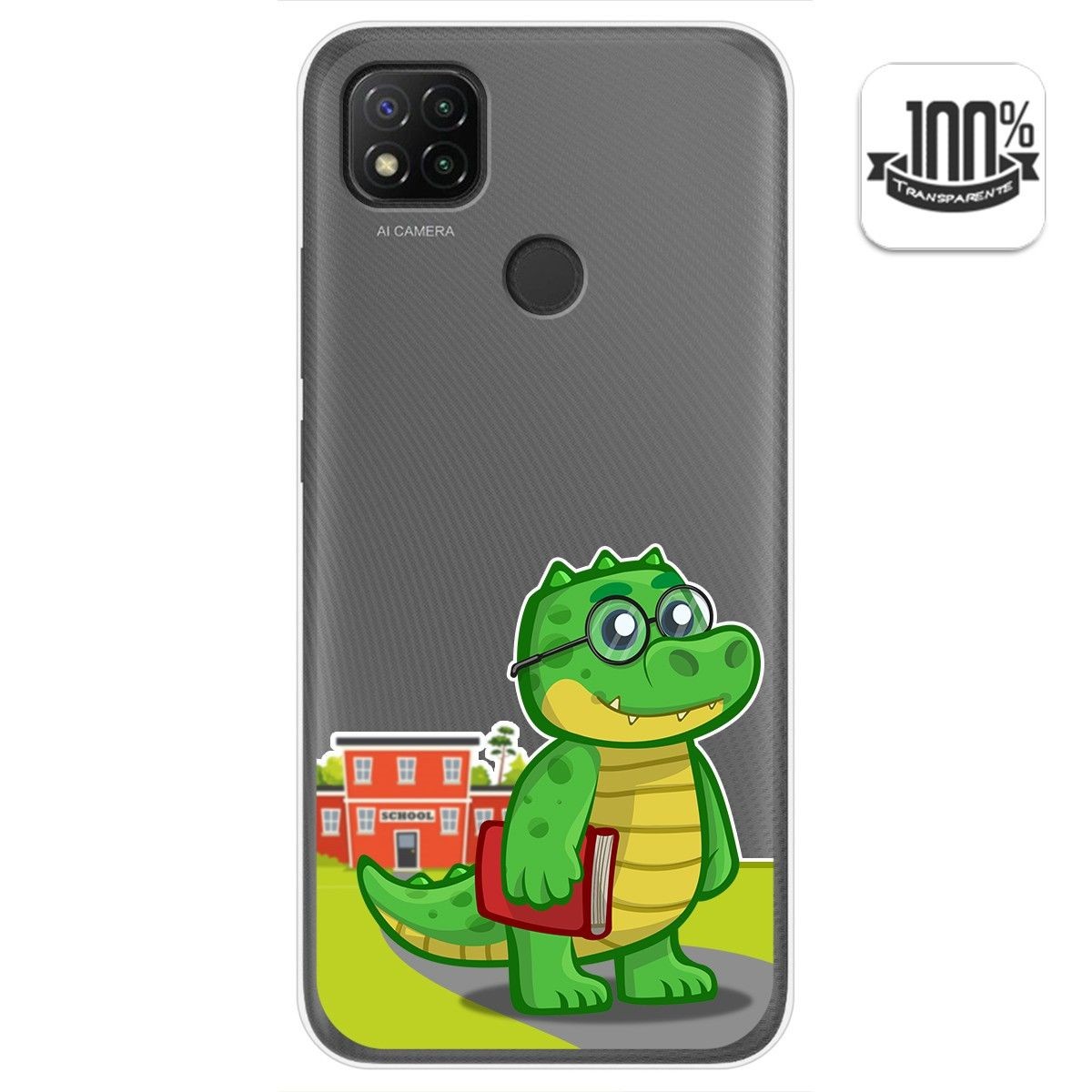 Funda Gel Transparente para Xiaomi Redmi 9C diseño Coco Dibujos