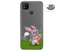 Funda Gel Transparente para Xiaomi Redmi 9C diseño Conejo Dibujos
