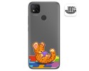 Funda Gel Transparente para Xiaomi Redmi 9C diseño Leopardo Dibujos