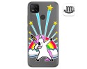Funda Gel Transparente para Xiaomi Redmi 9C diseño Unicornio Dibujos