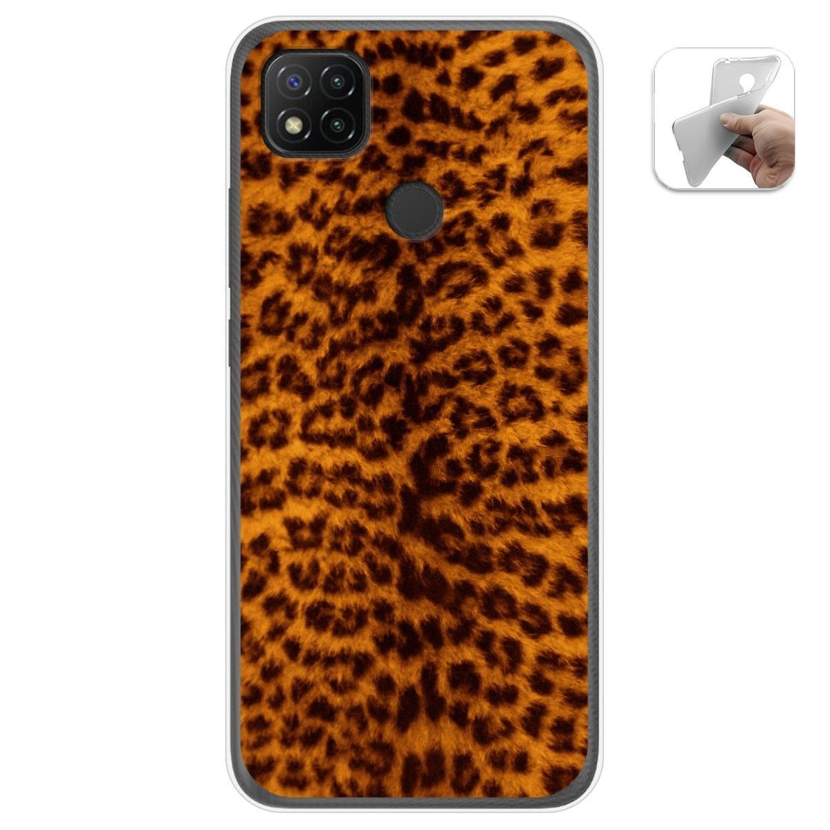 Funda Gel Tpu para Xiaomi Redmi 9C diseño Animal 03 Dibujos