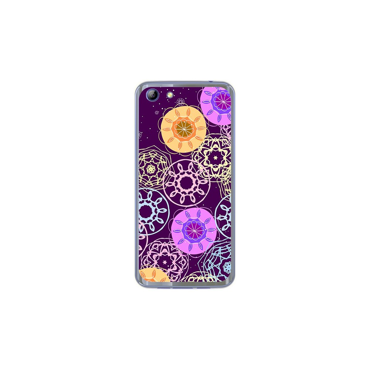 Funda Gel Tpu para Elephone S7 Diseño Radial Dibujos