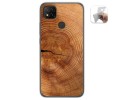 Funda Gel Tpu para Xiaomi Redmi 9C diseño Madera 04 Dibujos