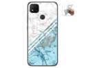 Funda Gel Tpu para Xiaomi Redmi 9C diseño Mármol 02 Dibujos