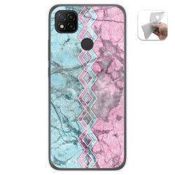 Funda Gel Tpu para Xiaomi Redmi 9C diseño Mármol 08 Dibujos