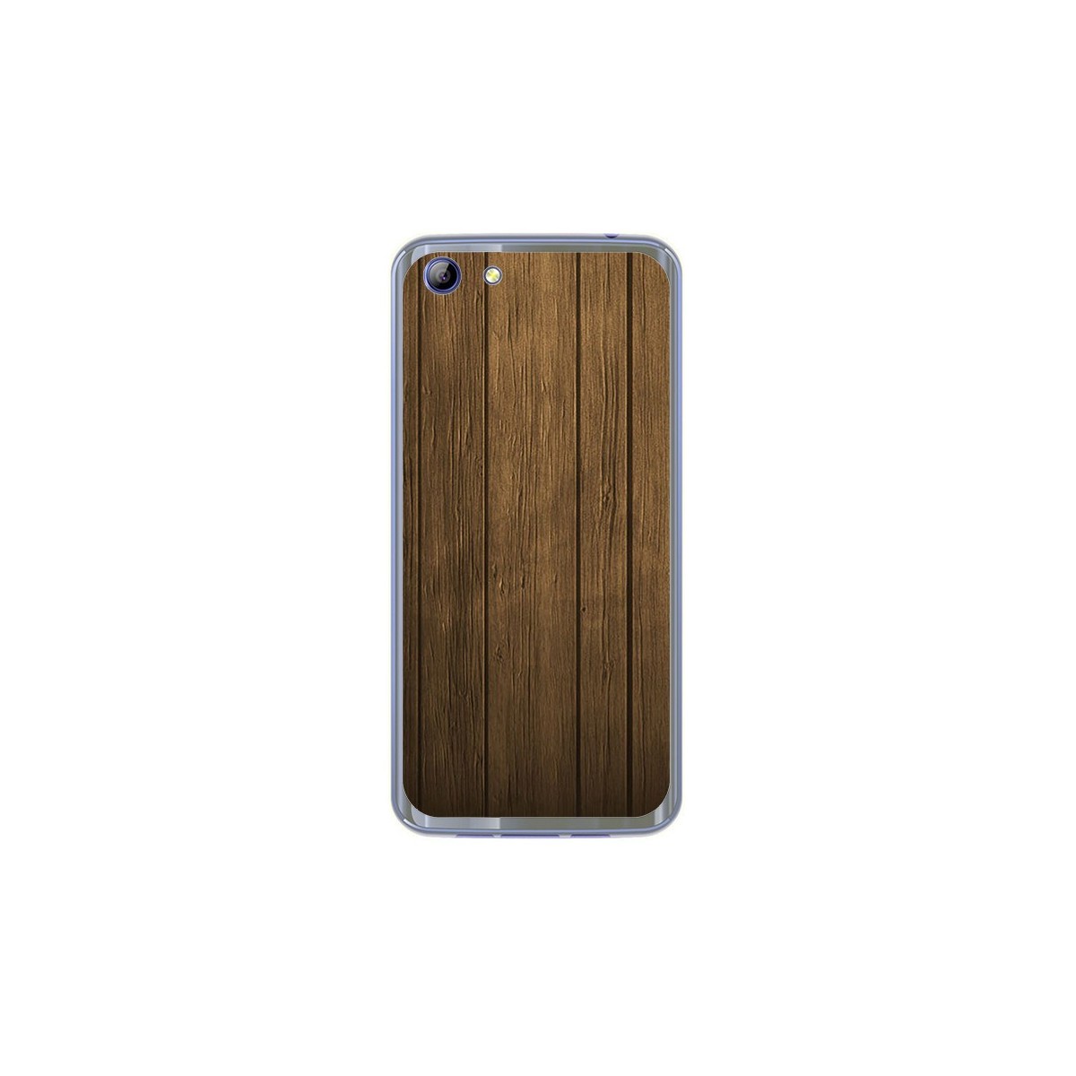 Funda Gel Tpu para Elephone S7 Diseño Madera Dibujos