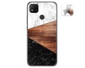 Funda Gel Tpu para Xiaomi Redmi 9C diseño Mármol 11 Dibujos