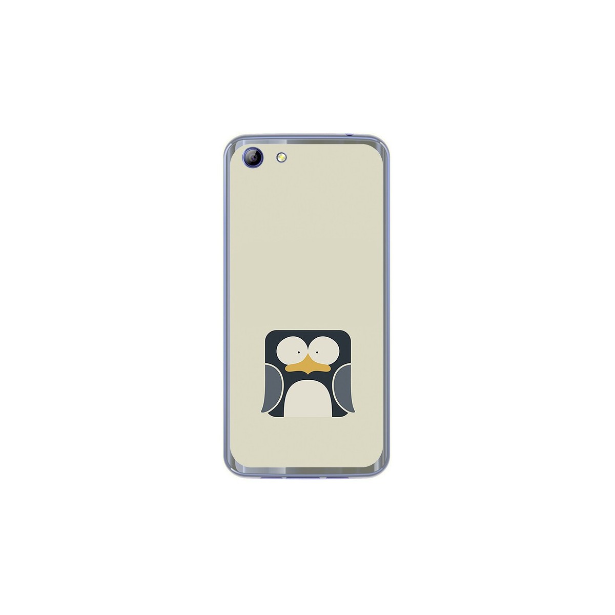 Funda Gel Tpu para Elephone S7 Diseño Pingüino Dibujos