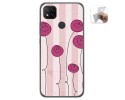 Funda Gel Tpu para Xiaomi Redmi 9C diseño Flores Vintage Dibujos