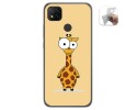Funda Gel Tpu para Xiaomi Redmi 9C diseño Jirafa Dibujos
