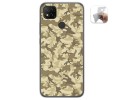 Funda Gel Tpu para Xiaomi Redmi 9C diseño Sand Camuflaje Dibujos