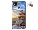 Funda Gel Tpu para Xiaomi Redmi 9C diseño Sunset Dibujos