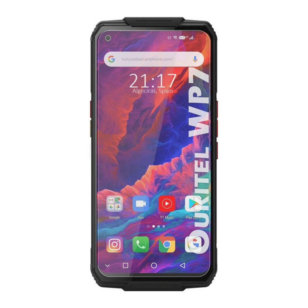 Protector Cristal Templado para Oukitel Wp7 Vidrio