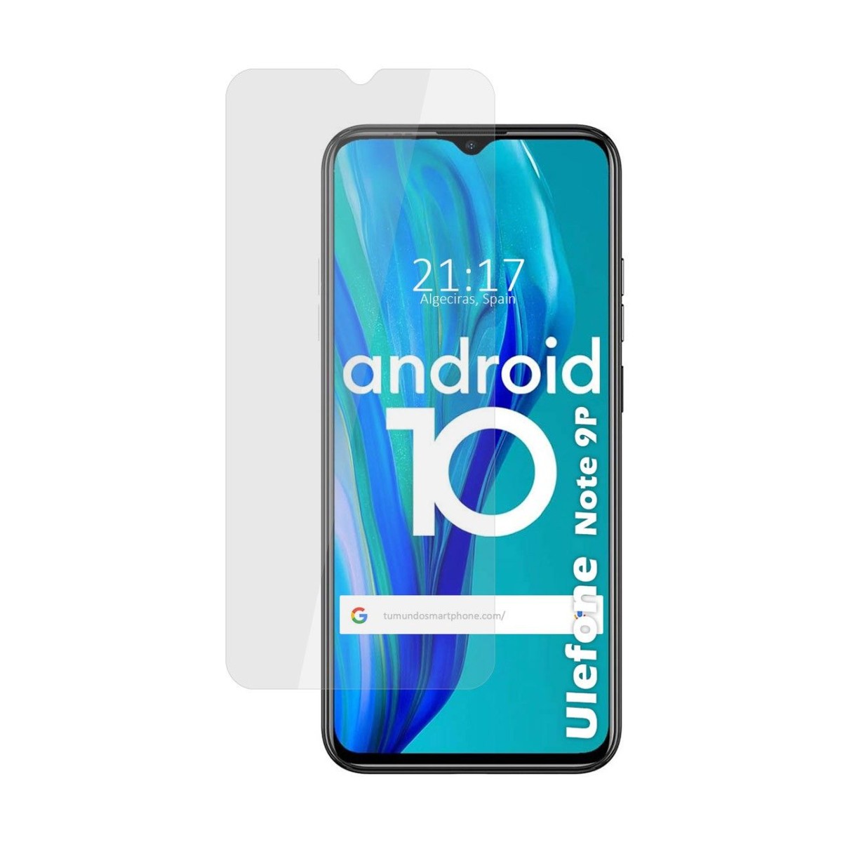 Protector Cristal Templado para Ulefone Armor Note 9P Vidrio