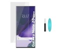 Protector Cristal Templado Completo Curvo UV Full Glue para Samsung Galaxy Note 20 Ultra Vidrio