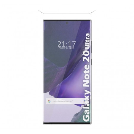 Protector Cristal Templado Completo Curvo UV Full Glue para Samsung Galaxy Note 20 Ultra Vidrio