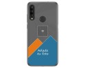 Personaliza tu Funda Gel Silicona Transparente con tu Fotografia para Alcatel 1SE 2020 dibujo personalizada