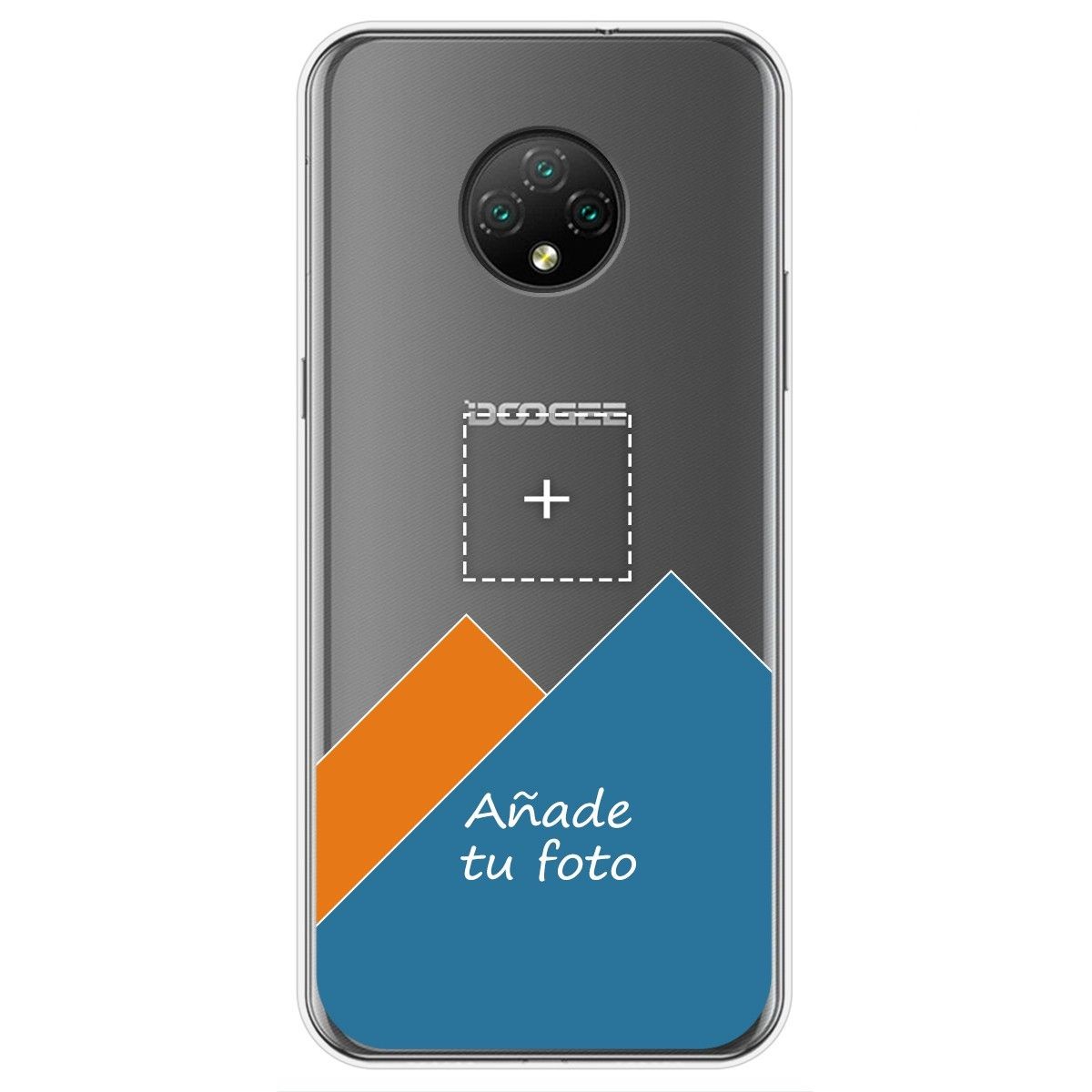 Personaliza tu Funda Gel Silicona Transparente con tu Fotografia para Doogee X95 dibujo personalizada