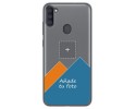 Personaliza tu Funda Gel Silicona Transparente con tu Fotografia para Samsung Galaxy A11 / M11 dibujo personalizada