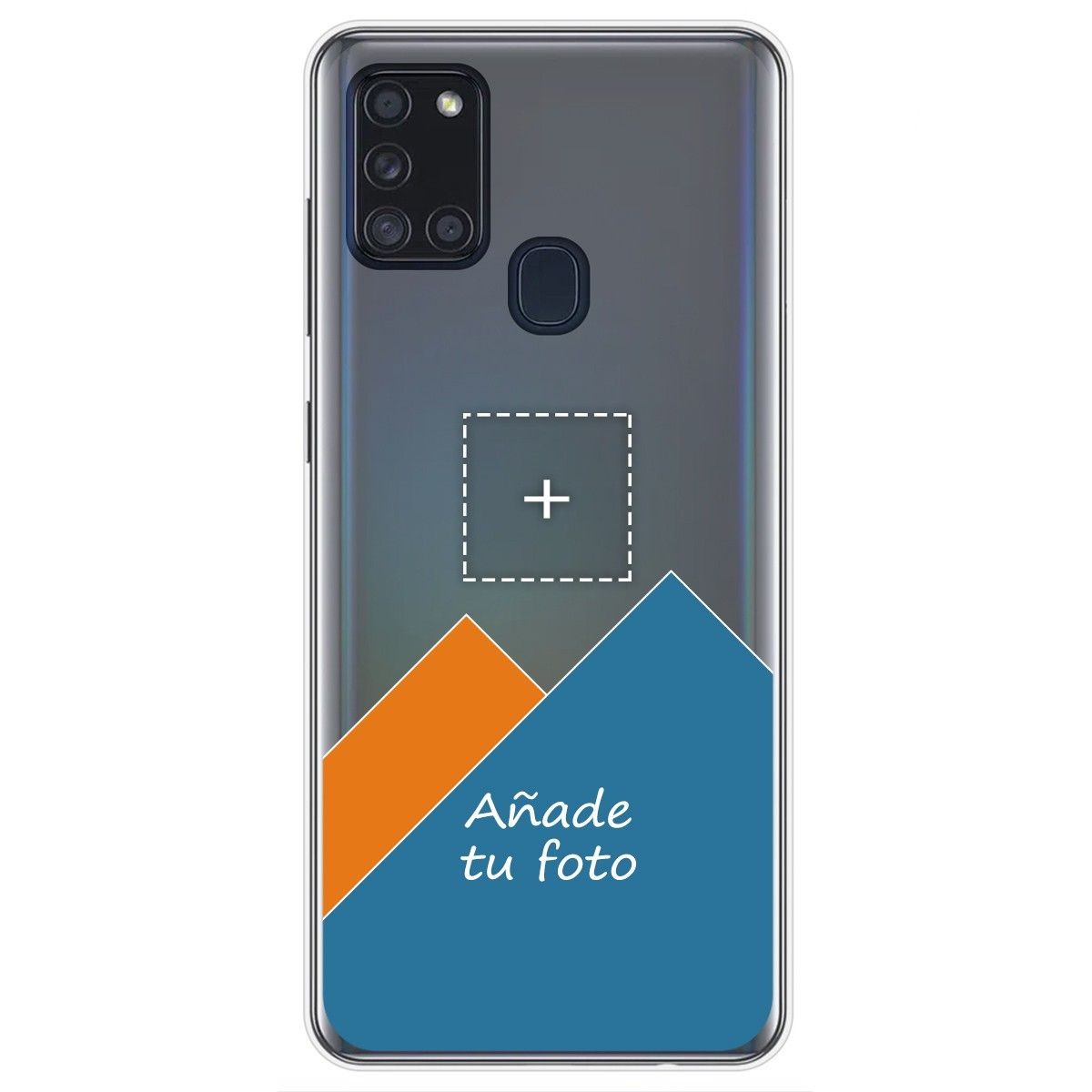 Personaliza tu Funda Pc + Tpu 360 con tu Fotografia para  Samsung Galaxy A21s dibujo personalizada