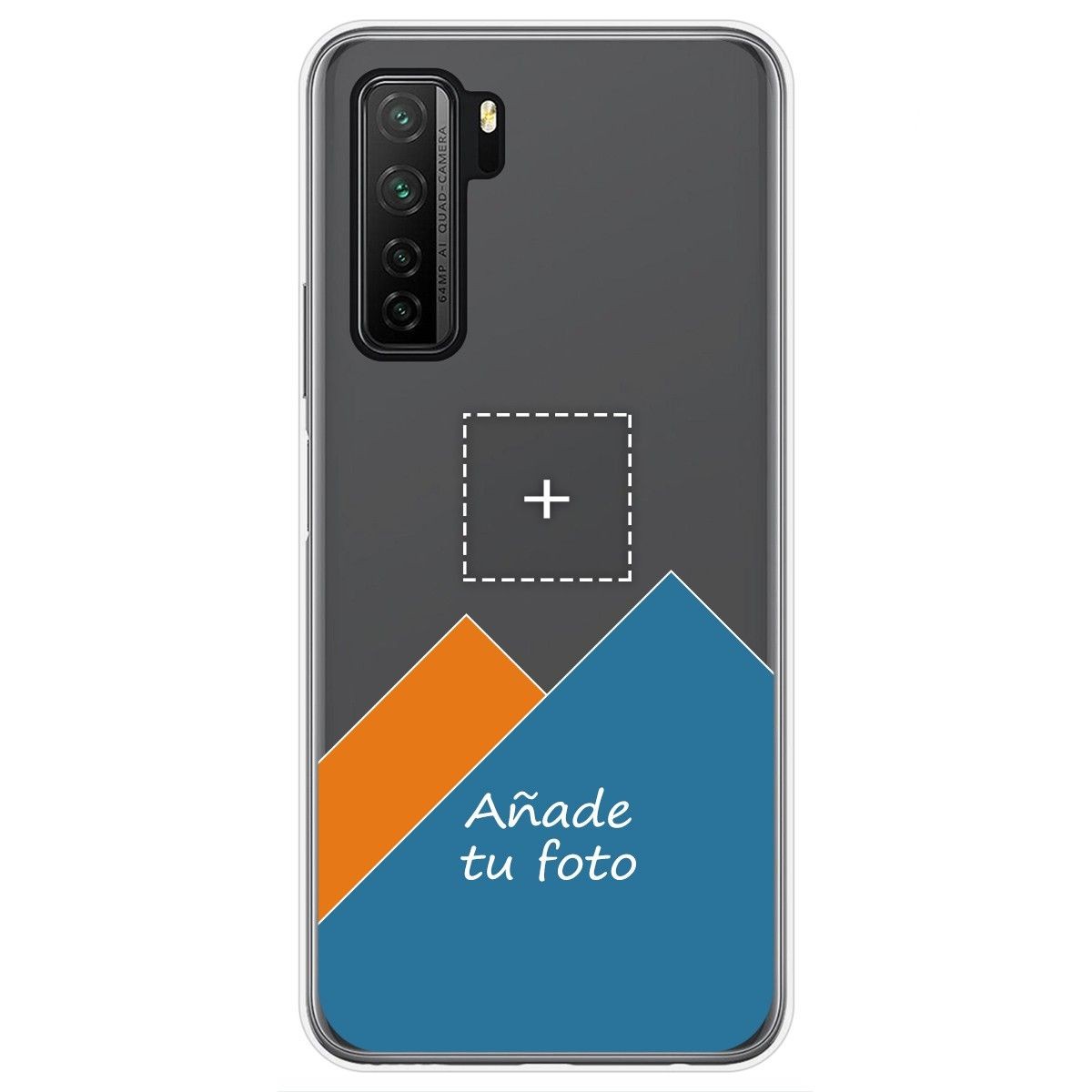Personaliza tu Funda Pc + Tpu 360 con tu Fotografia para Huawei P40 Lite 5G dibujo personalizada