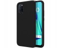 Funda Silicona Líquida Ultra Suave para Oppo A52 / A72 color Negra