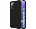 Funda Silicona Líquida Ultra Suave para Samsung Galaxy Note 20 color Negra