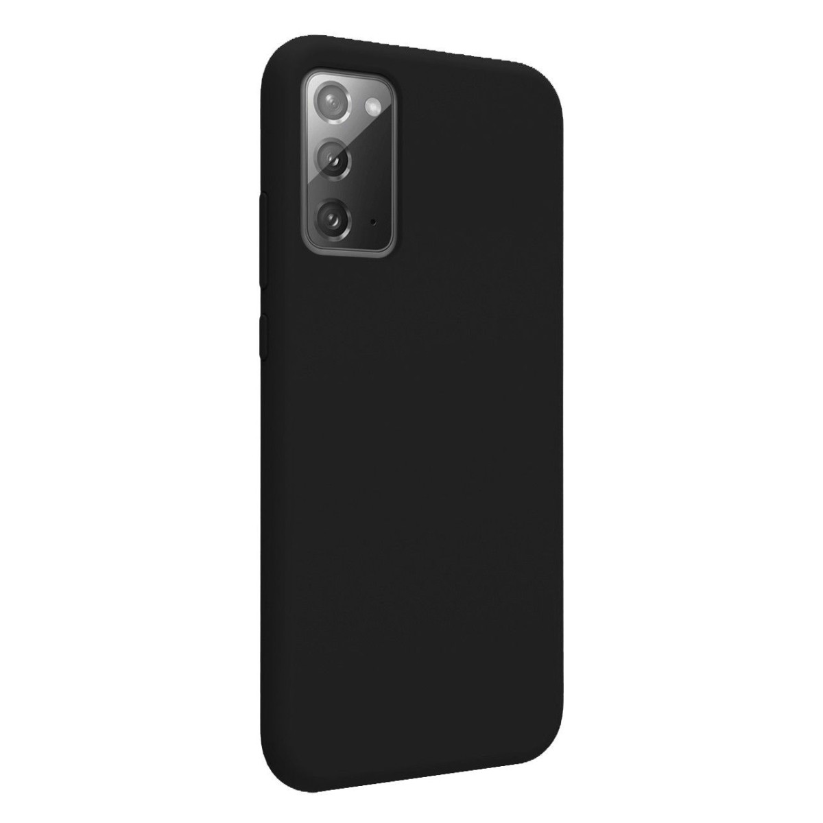 Funda Silicona Líquida Ultra Suave para Samsung Galaxy Note 20 color Negra