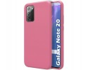 Funda Silicona Líquida Ultra Suave para Samsung Galaxy Note 20 color Rosa