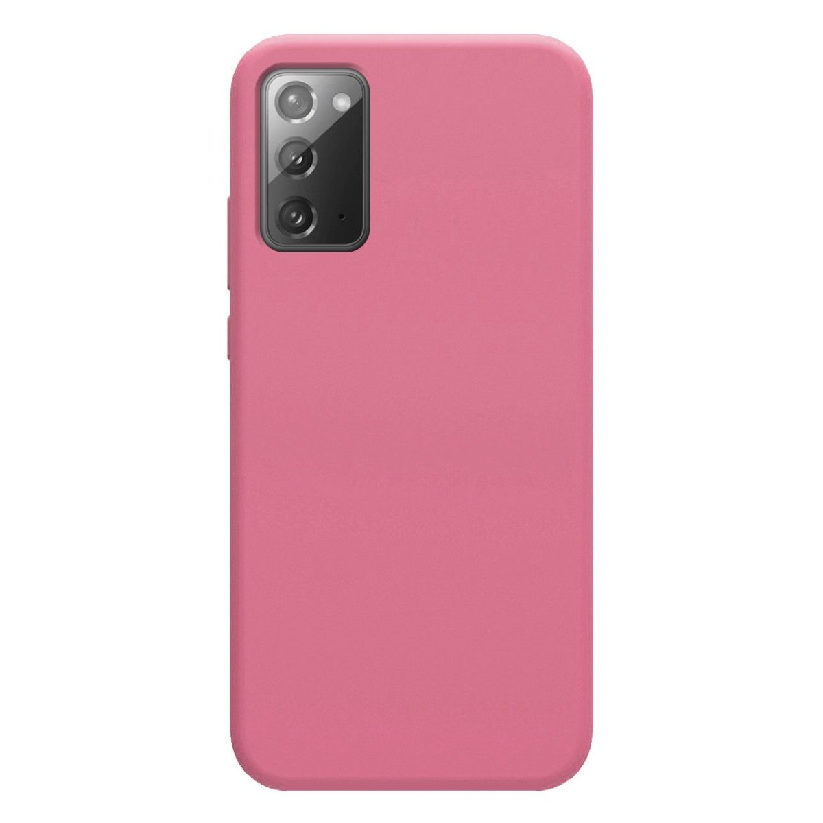 Funda Silicona Líquida Ultra Suave para Samsung Galaxy Note 20 color Rosa