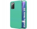 Funda Silicona Líquida Ultra Suave para Samsung Galaxy Note 20 color Verde