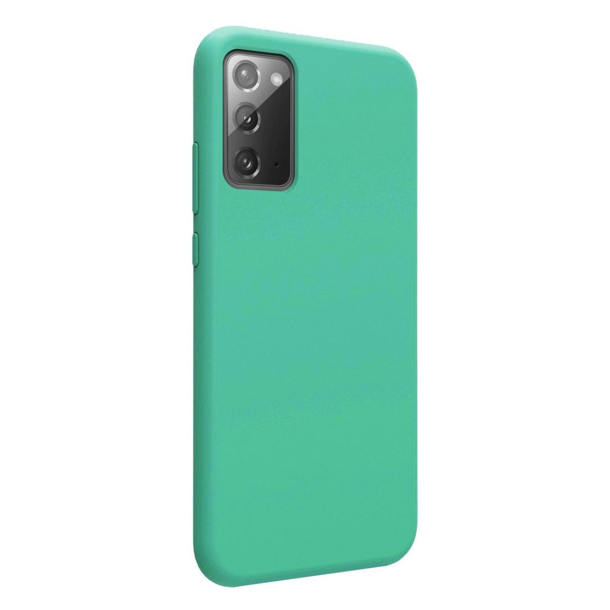 Funda Silicona Líquida Ultra Suave para Samsung Galaxy Note 20 color Verde