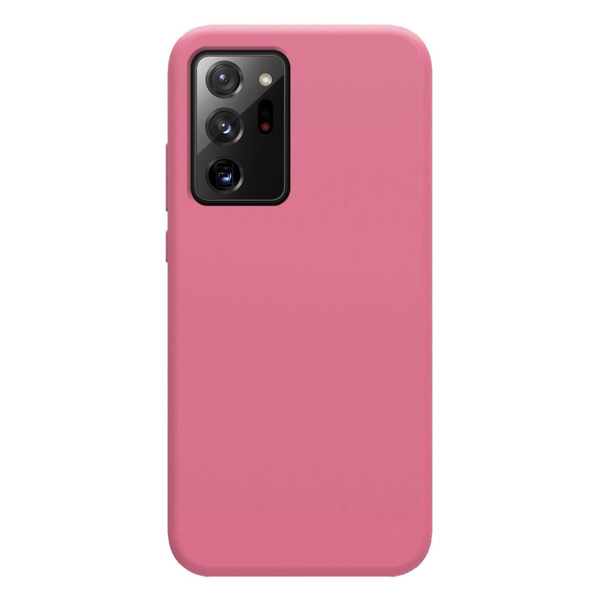 Funda Silicona Líquida Ultra Suave para Samsung Galaxy Note 20 Ultra color Rosa