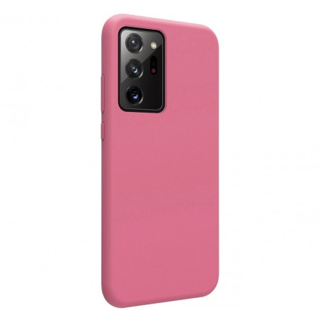 Funda Silicona Líquida Ultra Suave para Samsung Galaxy Note 20 Ultra color Rosa