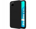 Funda Silicona Líquida Ultra Suave para Realme C11 color Negra
