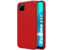 Funda Silicona Líquida Ultra Suave para Realme C11 color Roja
