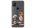 Funda Gel Transparente para Alcatel 3X 4CAM diseño Avestruz Dibujos