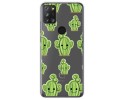Funda Gel Transparente para Alcatel 3X 4CAM diseño Cactus Dibujos