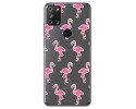 Funda Gel Transparente para Alcatel 3X 4CAM diseño Flamenco Dibujos